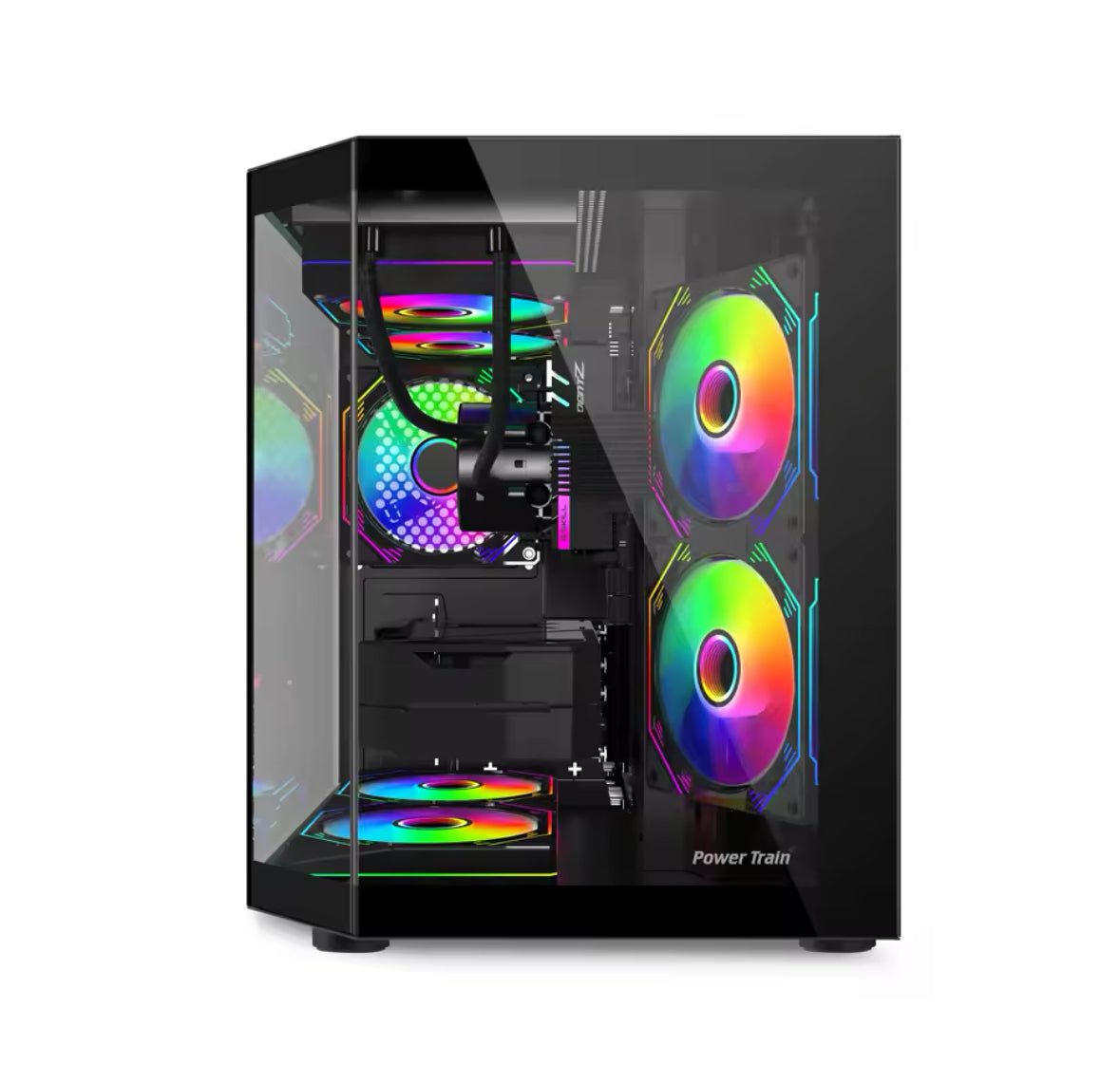 XCL PREMIUM- Dual Chamber Fishtank Case mATX