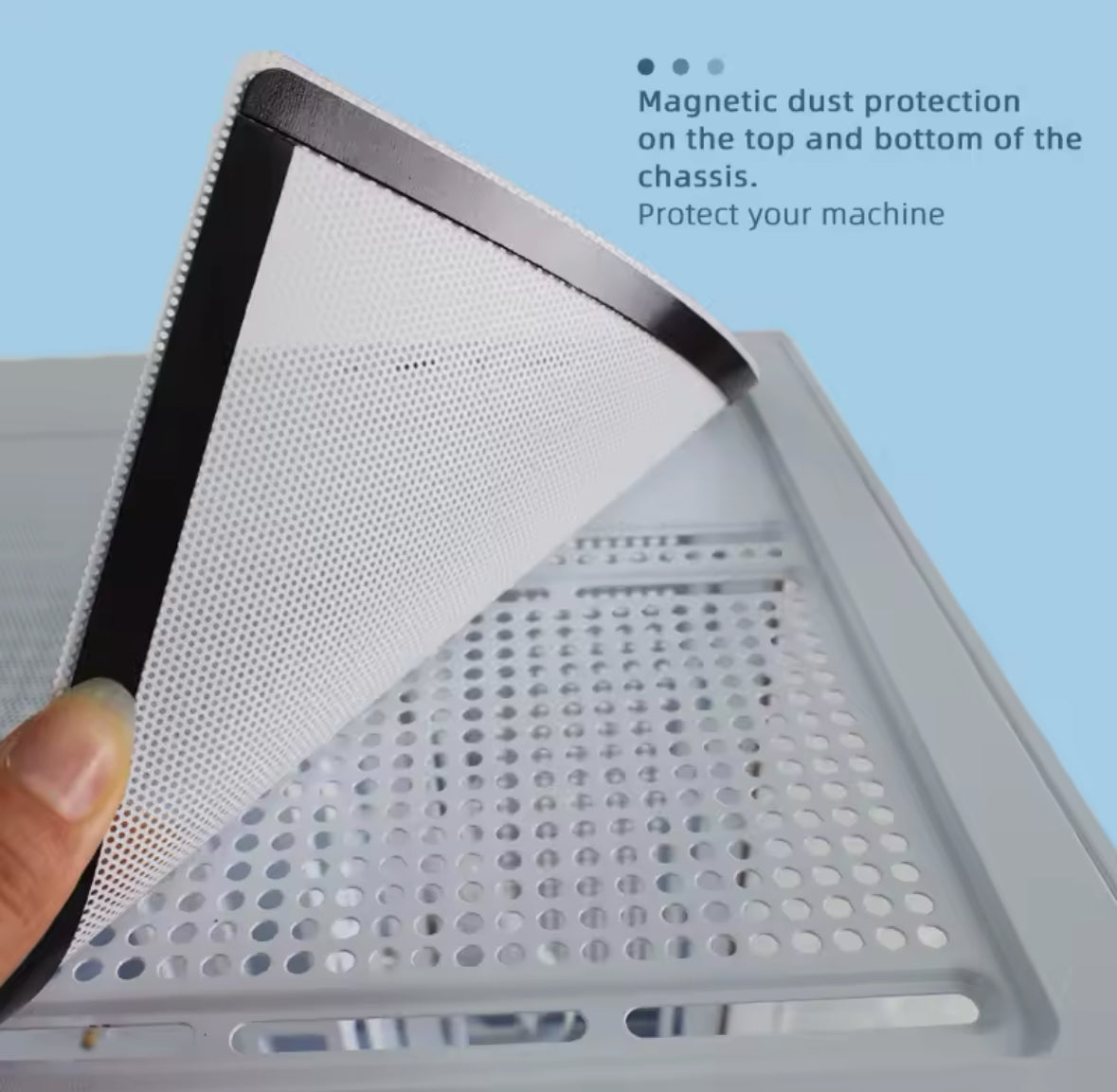 XCL PREMIUM- White Fishtank Style ATX Case