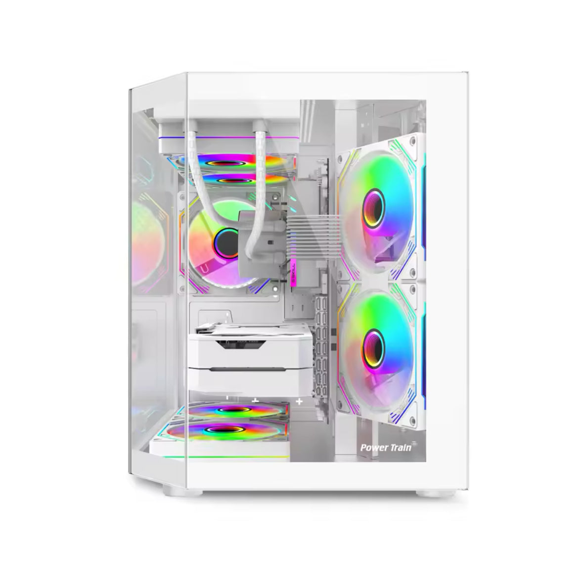 XCL PREMIUM- Dual Chamber Fishtank Case mATX