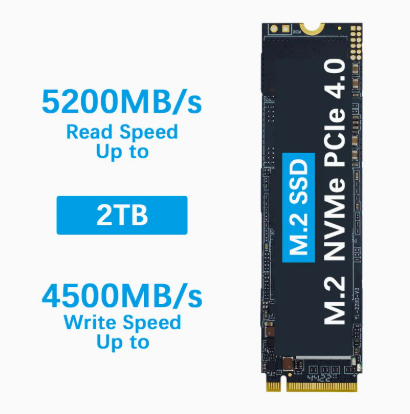 PCIe 512GB NVMe SSD