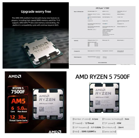 AMD Ryzen 5 7500F