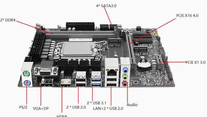 B760 LGA1700 DDR4 Micro-ATX Motherboard